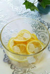 簡単！わが家のレモンシロップ！！