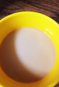 ルイボス茶と甜茶のミルクティー