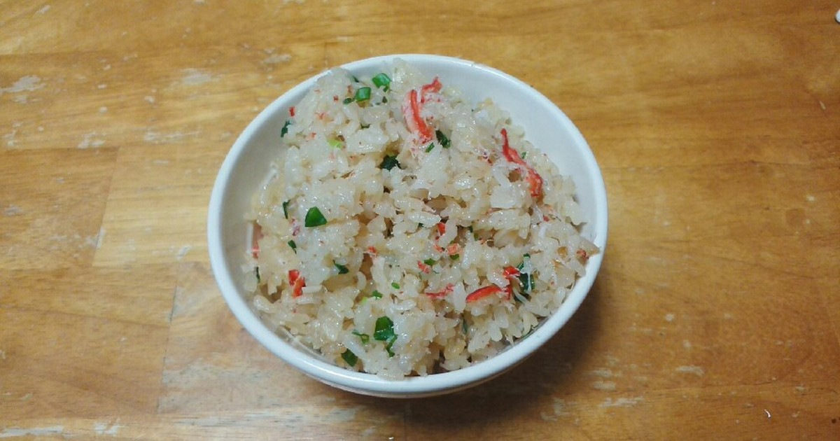 カニのほぐし身で炊き混みご飯 レシピ 作り方 By ホンザワラ クックパッド 簡単おいしいみんなのレシピが366万品