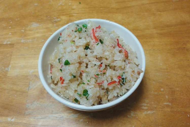 カニのほぐし身で炊き混みご飯 レシピ 作り方 By ホンザワラ クックパッド