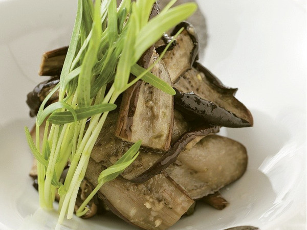 日干しナスの和え物