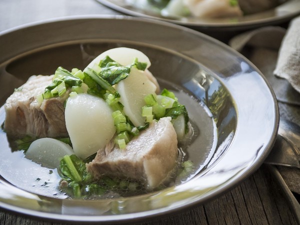 かぶと豚の"食べる"スープ