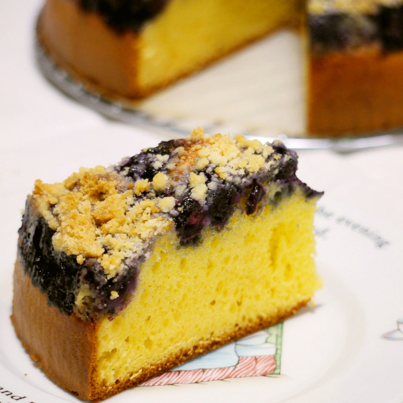 ブルーベリーダンプケーキのレシピ