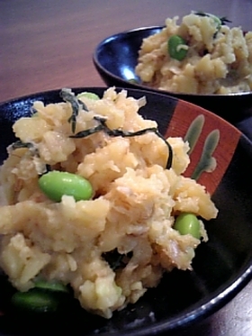 大葉にんにく醤油DE和風ポテサラ
