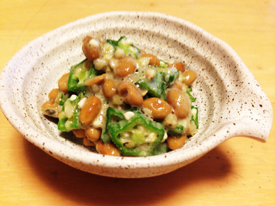 ピリッとわさび味 そばの実納豆の写真