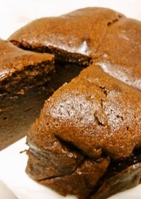 低糖質制限 大豆粉入り濃厚生チョコケーキ