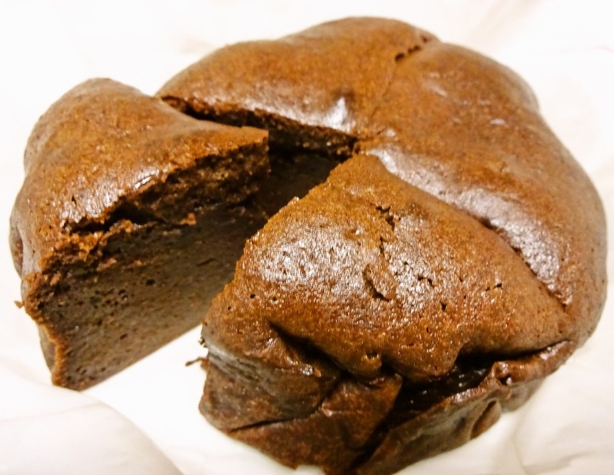 低糖質制限 大豆粉入り濃厚生チョコケーキの画像