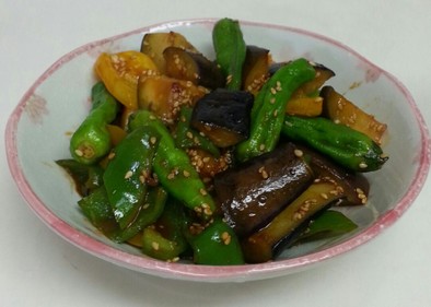 ピリ辛野菜炒めの写真