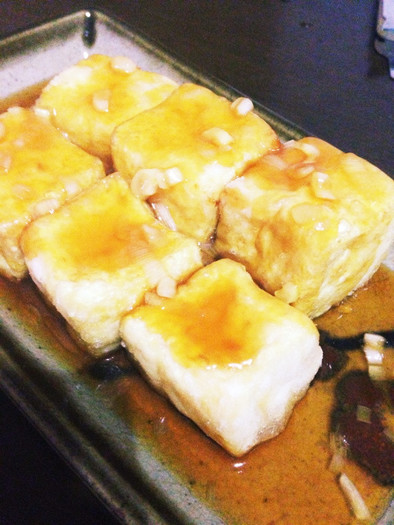 あんかけ揚げ豆腐の写真