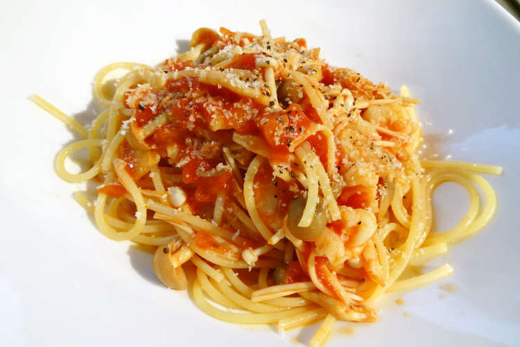 簡単 本格イタリアンシーフードパスタ レシピ 作り方 By ようくんマミー クックパッド 簡単おいしいみんなのレシピが352万品