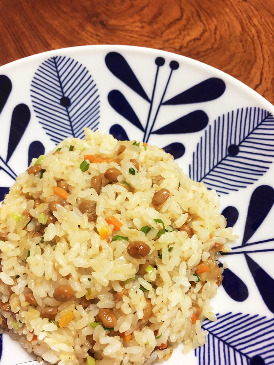 簡単ランチに＊納豆チャーハン＊離乳食にも