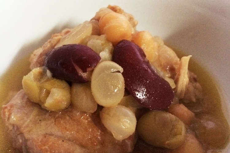 豚肉と豆の煮込み 圧力鍋使用 レシピ 作り方 By とも55 クックパッド 簡単おいしいみんなのレシピが360万品