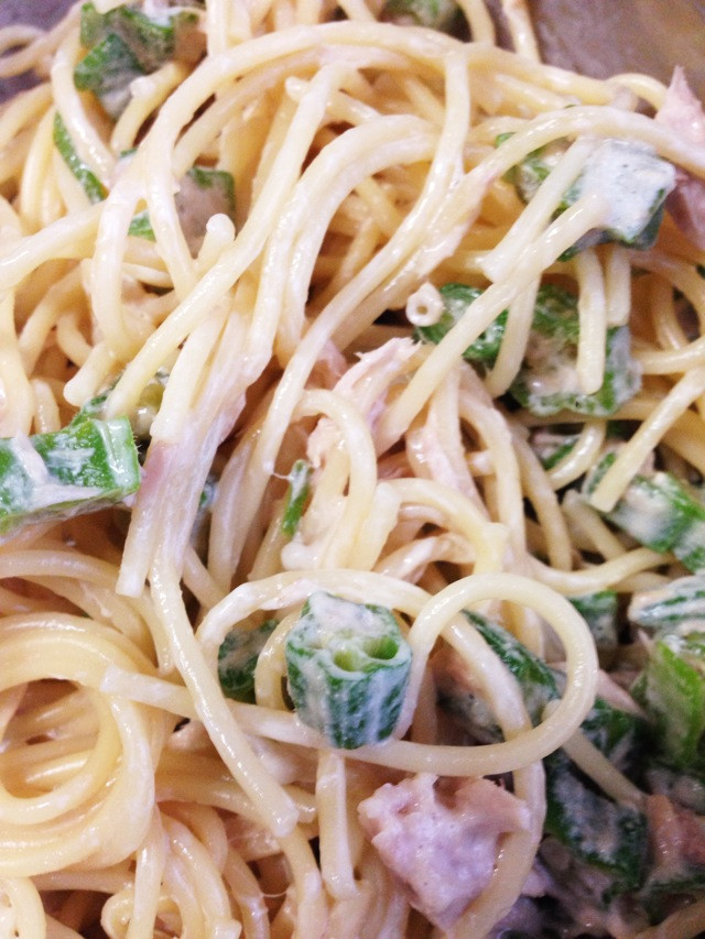 低炭水化物ケイジャンチキンパスタのレシピ