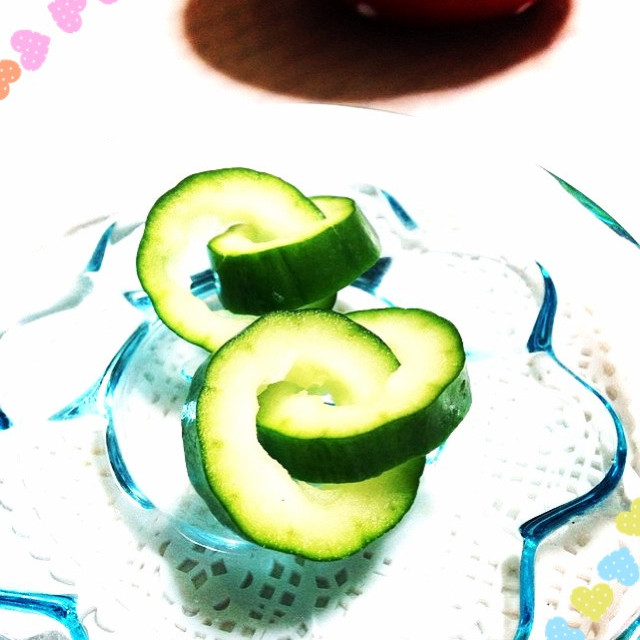 キャラ弁に 簡単きゅうりだけで飾り切り レシピ 作り方 By みちのおうち クックパッド 簡単おいしいみんなのレシピが352万品