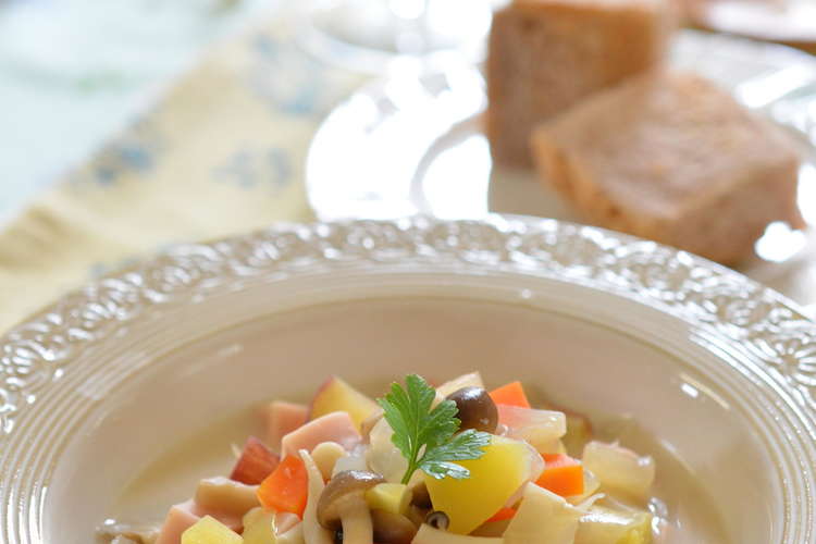 アーモンド効果 野菜たっぷり食べるスープ レシピ 作り方 By さとみわ クックパッド 簡単おいしいみんなのレシピが352万品