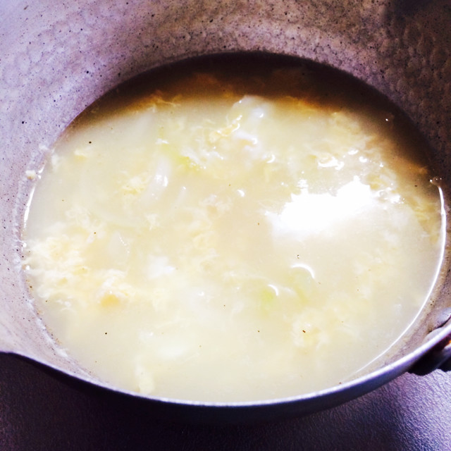 簡単鶏ガラ粉末中華スープの画像