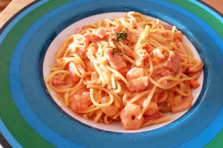 子供と一緒に 簡単 トマトクリームパスタ レシピ 作り方 By S Chankana クックパッド 簡単おいしいみんなのレシピが364万品