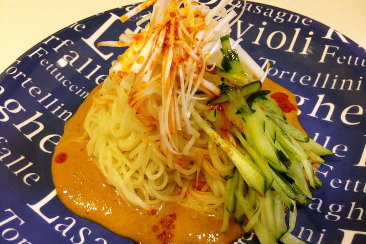 濃厚 肉ナシ冷やし坦々麺 レシピ 作り方 By Maropi クックパッド 簡単おいしいみんなのレシピが354万品