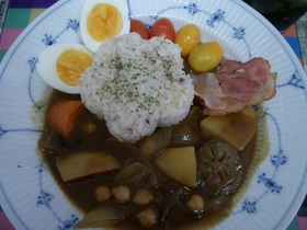 ☆超簡単 10皿分 ヘルシー豆カレー☆