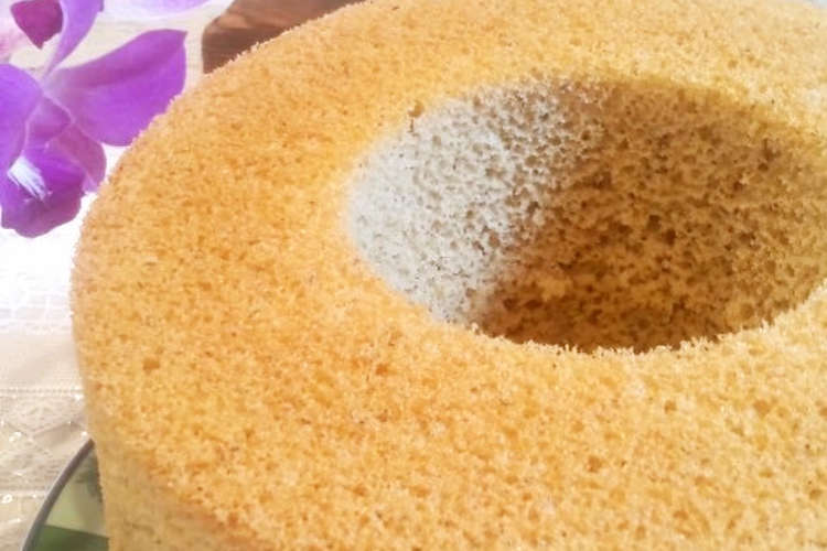 １５cmほうじ茶ラテシフォンケーキ レシピ 作り方 By 幸せまちこ クックパッド
