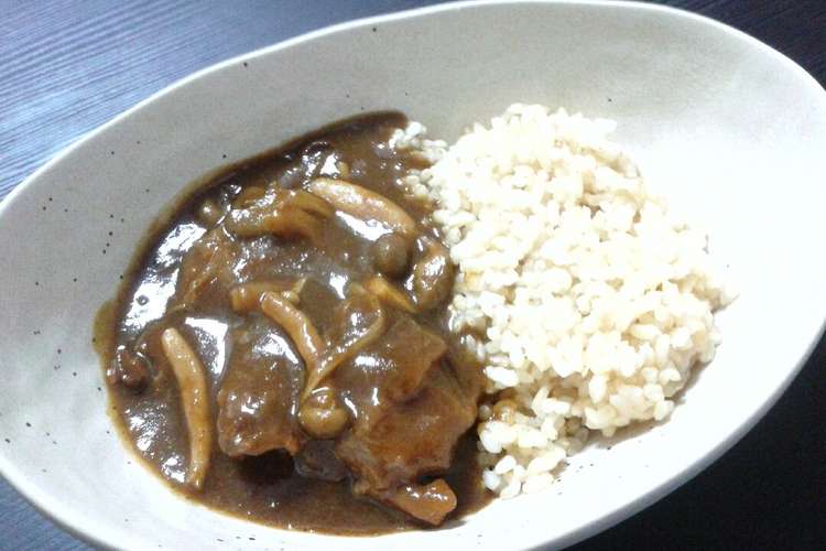 秋の味覚 きのこたっぷり 牛すじカレー レシピ 作り方 By ぴぴ クックパッド 簡単おいしいみんなのレシピが356万品