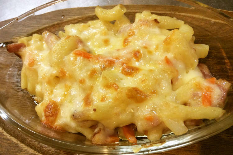 豆乳で手抜きマカロニグラタン レシピ 作り方 By Yuppe クックパッド 簡単おいしいみんなのレシピが352万品