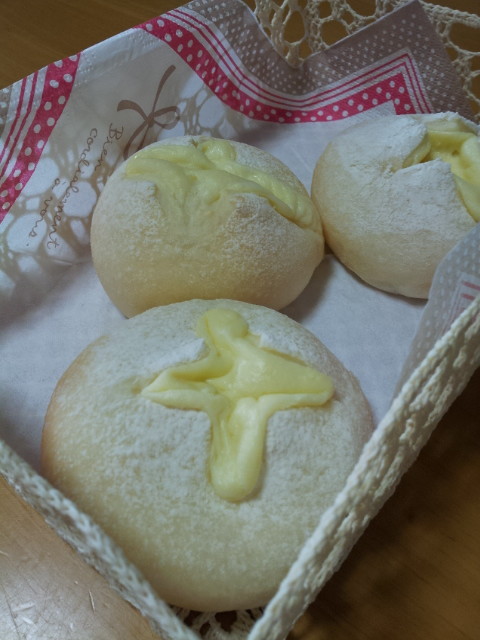 子供の朝ごはん☆クリームチーズパン☆の画像