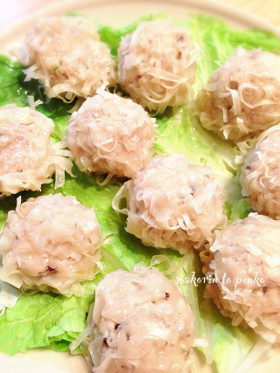 レンジで簡単！ふわふわシュウマイ