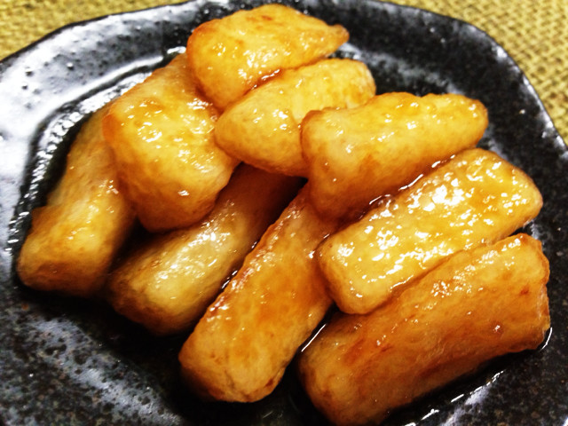 めんつゆで 簡単です 長芋の揚げ煮浸し レシピ 作り方 By やちゅぴちゅ クックパッド