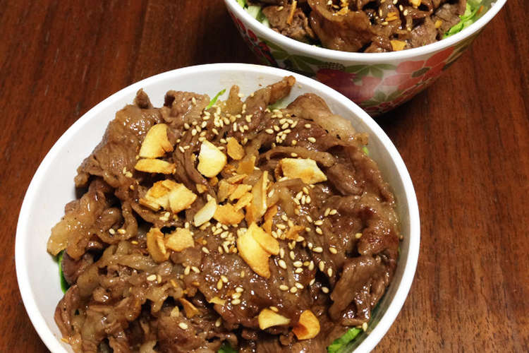 ちょっと贅沢 牛肉の丼 レシピ 作り方 By さきえもんママ クックパッド 簡単おいしいみんなのレシピが355万品