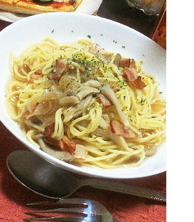 あったか☆オニオンスープパスタ