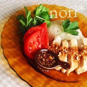 炊飯器ひとつで!シンガポールチキンライス