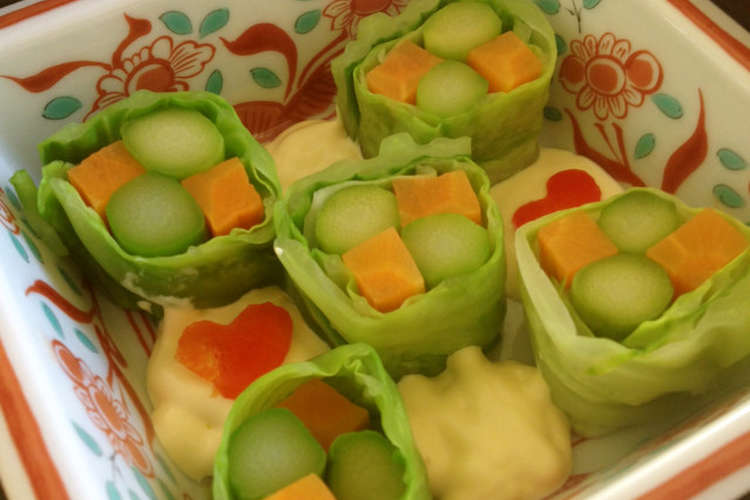 冷凍保存可の野菜巻き パーティーお弁当に レシピ 作り方 By にわなおみ クックパッド 簡単おいしいみんなのレシピが352万品
