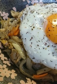 簡単10分！和風焼きうどん