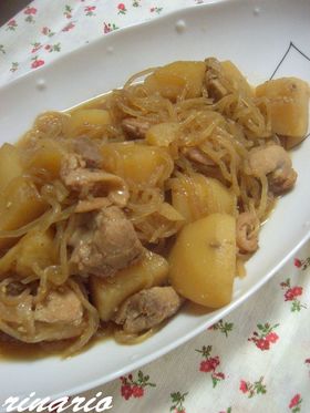 ✿鶏じゃがゴマゴマ風味煮✿