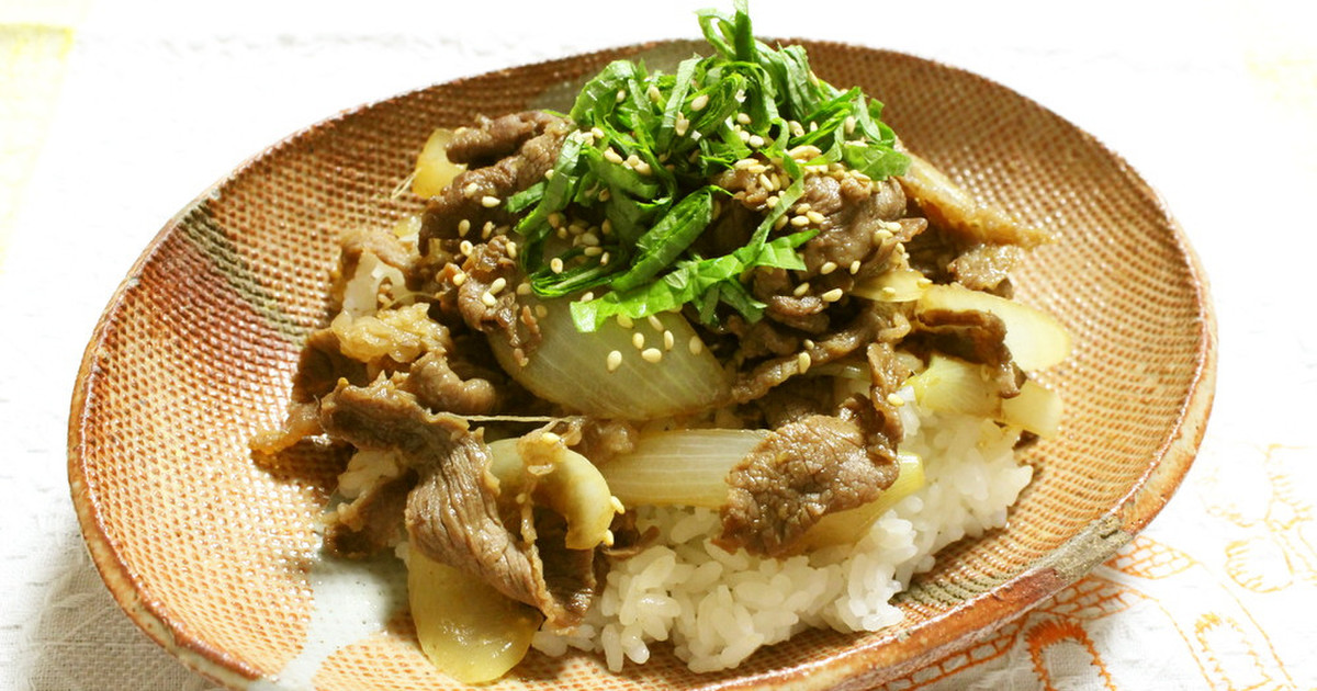 国産牛生姜焼きそばのレシピ