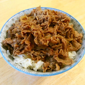 簡単 母の牛丼