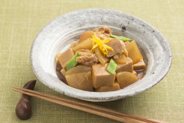 鶏肉と大根とこうや豆腐の照り煮 レシピ 作り方 By みすずママさん クックパッド 簡単おいしいみんなのレシピが356万品