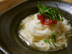 長芋そうめん梅しそ風味