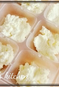 離乳食初期★手作りカッテージチーズ