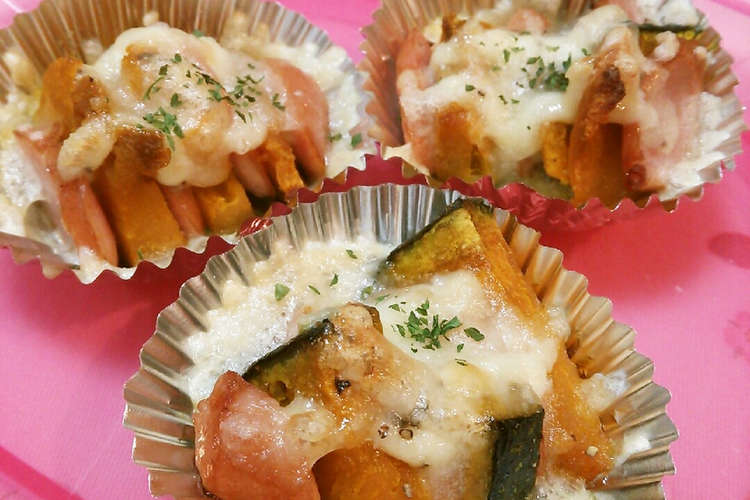 お弁当に 簡単 かぼちゃのチーズ焼き レシピ 作り方 By はらぺこあゆ クックパッド 簡単おいしいみんなのレシピが352万品