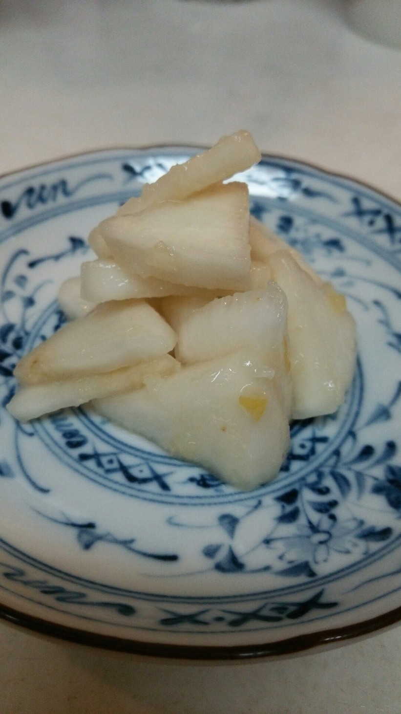 簡単！かぶの生姜湯×塩レモン漬け    の画像