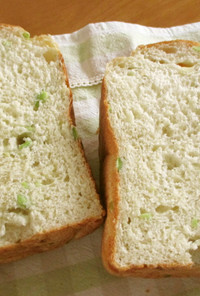 HB早焼き✿枝豆チーズの豆腐食パン
