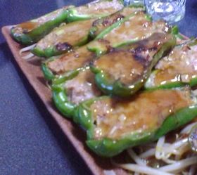 ピーマンの肉詰め☆とろぉ~り中華あん