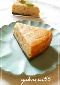 お豆腐のレモンチ−ズケ−キ風　