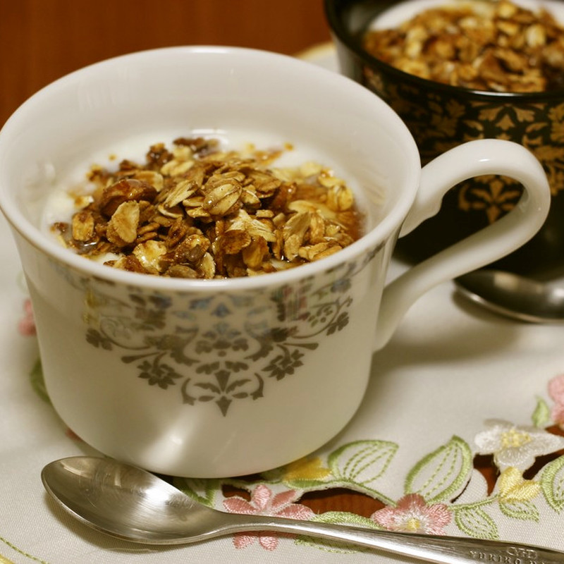 カリカリグラノーラのレシピ