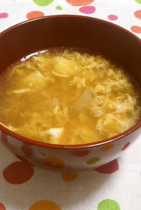 チキンラーメンのスープをプチアレンジ☆