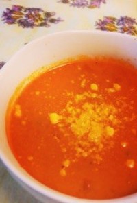 トマトとチーズのスープ（トルコ）