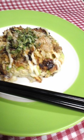 おからと豆腐の一口お好み焼き