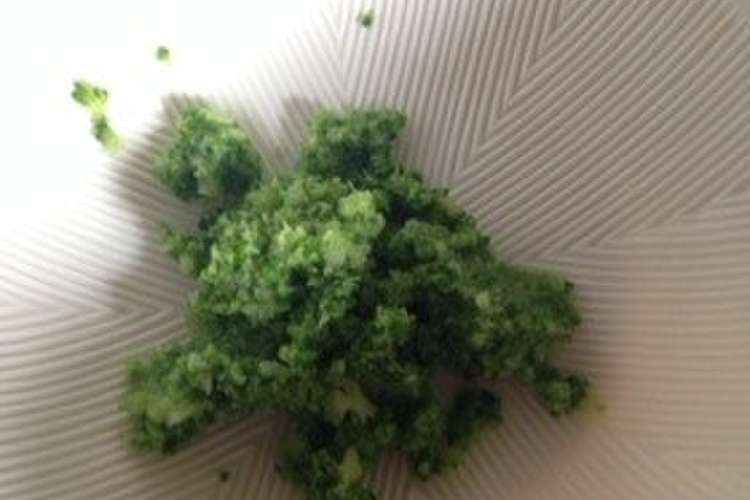 離乳食初期 ブロッコリーさん レシピ 作り方 By まむちゃんめぇん クックパッド 簡単おいしいみんなのレシピが359万品